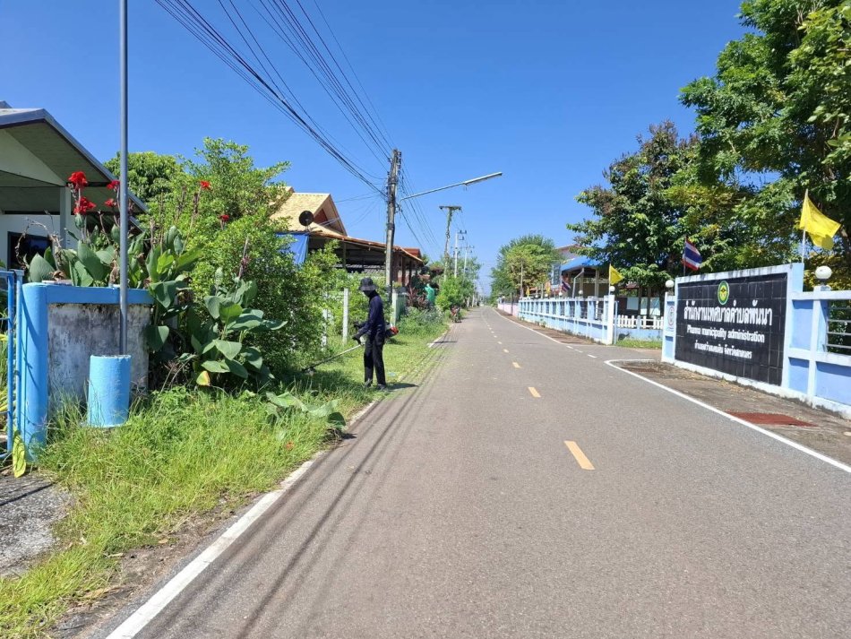  งานป้องกันและบรรเทาสาธารณภัยและกองส่งเสริมการเกษตร เทศบาลตำบลพันนา.