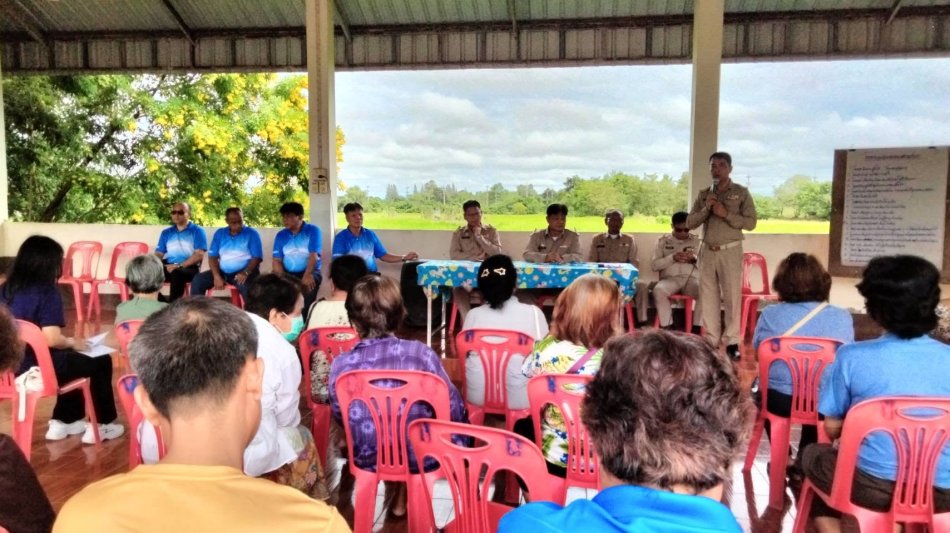กองสาธารณสุขและสิ่งแวดล้อม เทศบาลตำบลพันนา ออกประชาคมการจัดทำแผนสุขภาพชุมชน ประจำปีงบประมาณ พ.ศ.2570